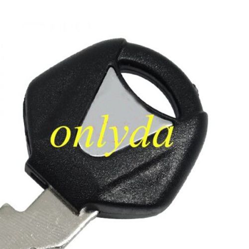 For yamaha motorcycle transponder key blank (black) with right blade