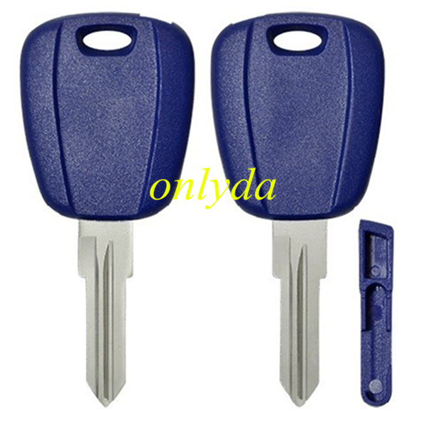 The transponder key blank with GT15R blade (can put TPX long chip and Ceramic chip) black color is blue