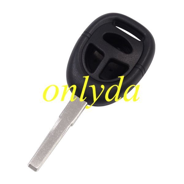 For SAAB 3 button remote key shell uncut blade