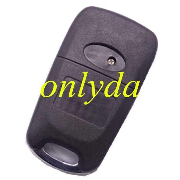 3 button flip remote key shell with Hold button
