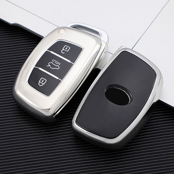 Hyundai Leading, Sonata nine, Tucson, Langdong 3 button TPU protective key case, Truck button on the middle, please choose the color