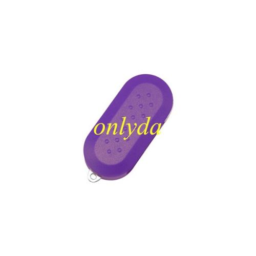 For Fiat 3 button remote key blank purple color (if you don't know how to fit and unfit, please don’t' buy)