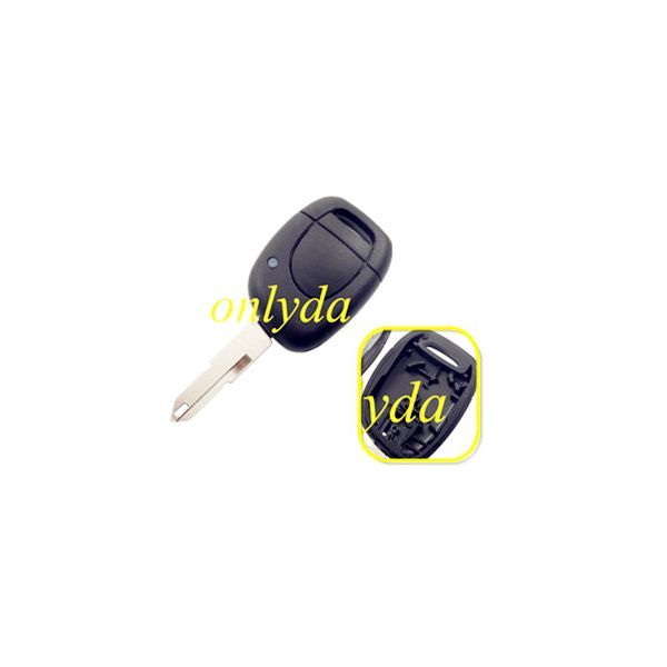 For Renault Remote Shell with 1 button (With battery place part inside)