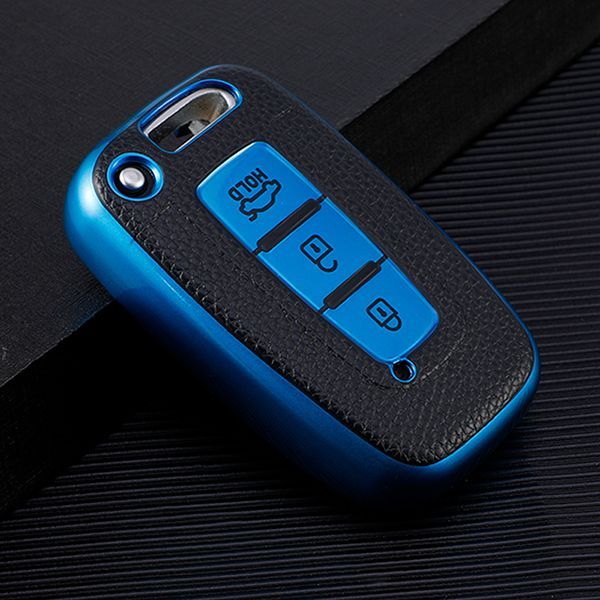 Hyundai 3 button TPU protective key case,please choose the color