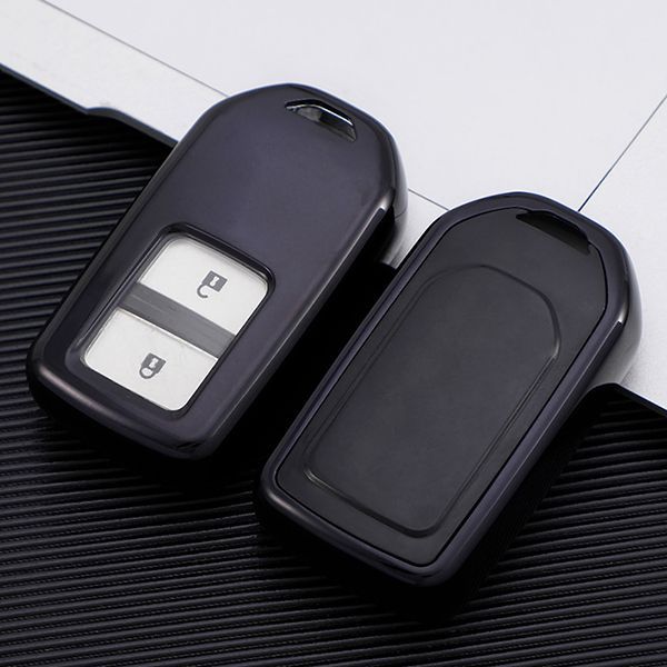 for Honda TPU protective key case black or red color, please choose
