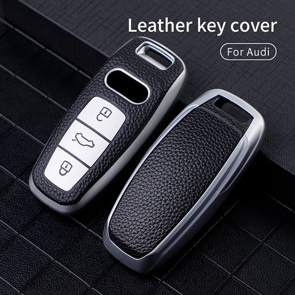 Audi A6L,A6,A7 3button TPU protective key case,please choose the color