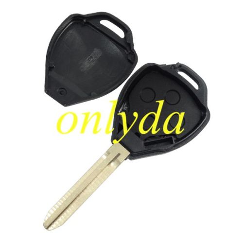 For toyota 3+1 button remote key shell with red panic (no )