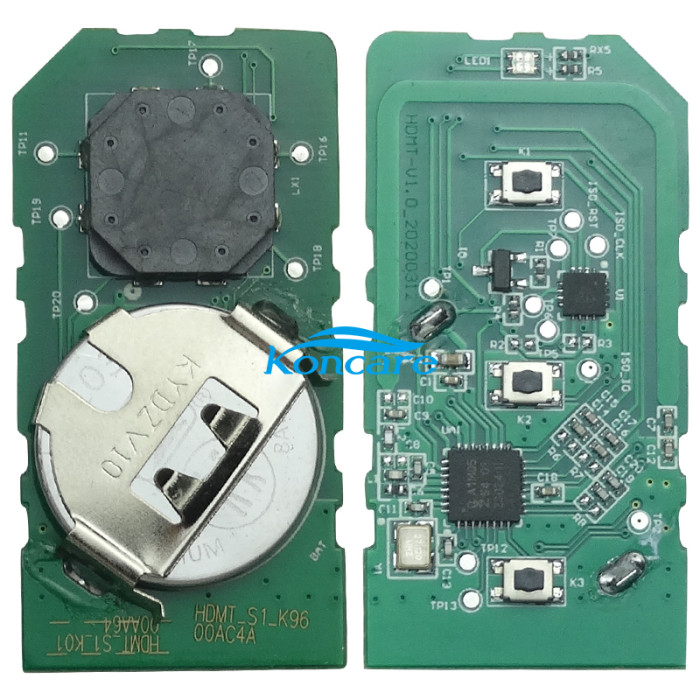 KYDZ Brand Honda motor 2 button  smart remote for   K77   SH VN   FSK 433MHZ 47 chip