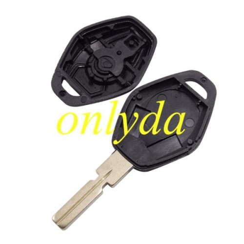 For BMW 3 button remote blank with 4 track (high quality) HU58