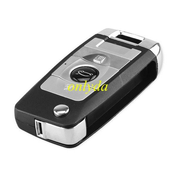 3 button modified remote key blank without blade