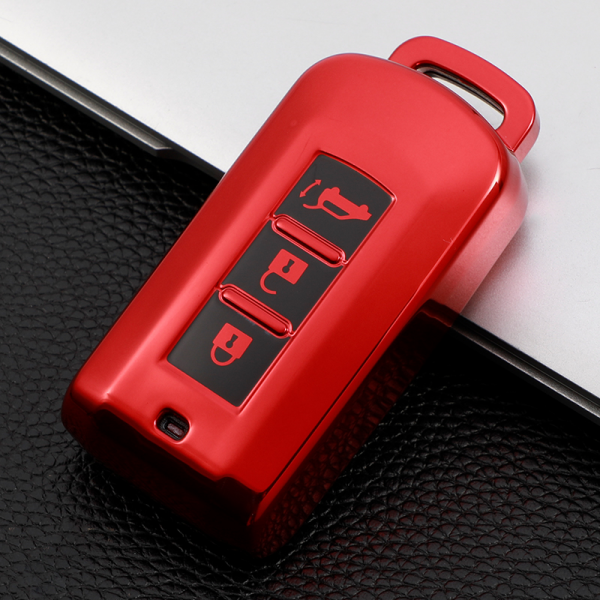 Mitsubishi 3 button TPU protective key case, please choose the color