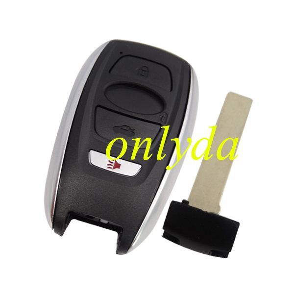For Subaru 4 button remote key shell with blade