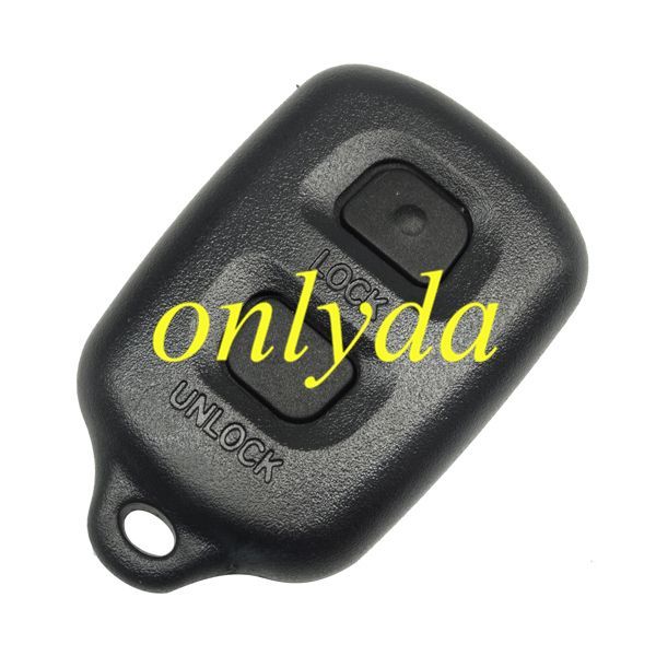 For Toyota 2 button remote key shell without