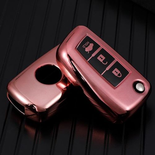 Nissan 3 button TPU protective key case please choose the color