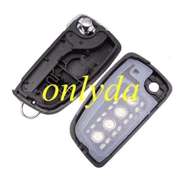 For nissan 4 button remote key blank