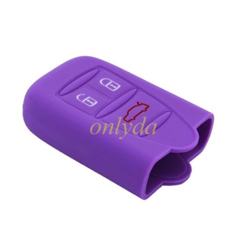 Alfa 3 button silicon key case （Please choose the color,Black MOQ 5 pcs, blue, red and other colorful Type MOQ 50 pcs)