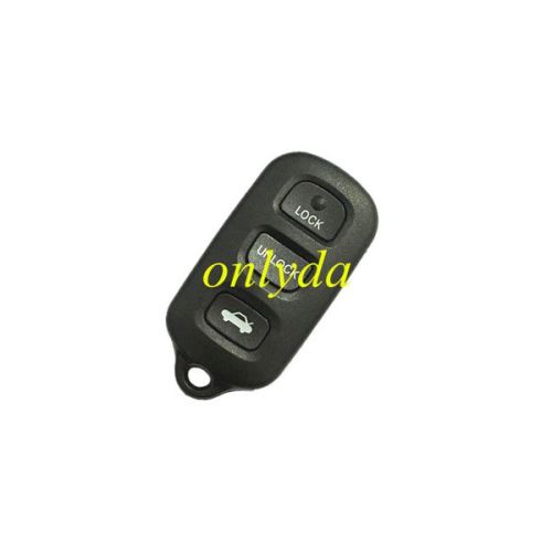 For toyota 3+1 button key blank the panic button is round