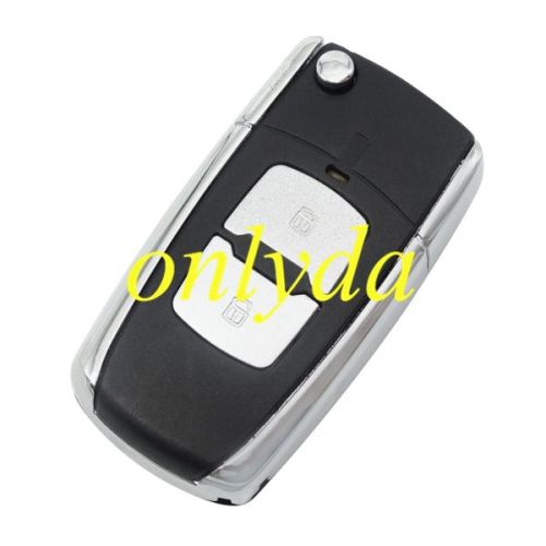 For Mazda 323 model 2 button Modified remote key blank (the edge is metal)