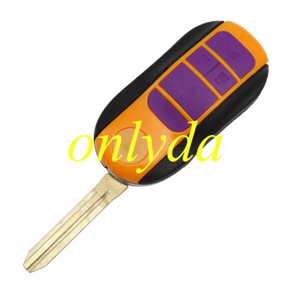 For Toyota 3 Button remote key blank