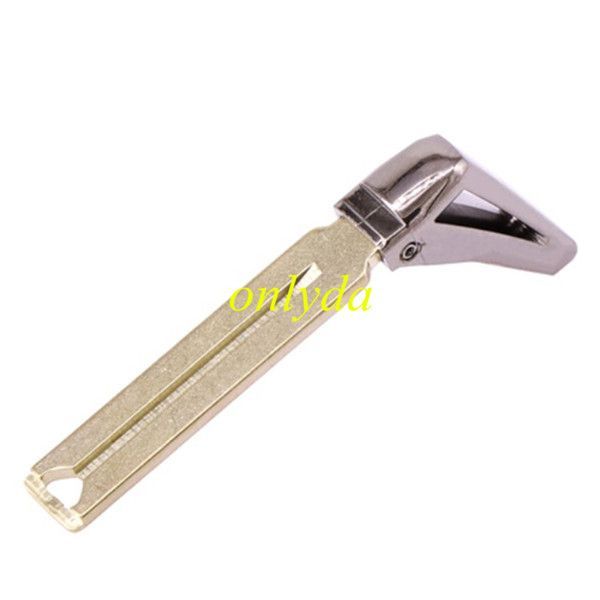 3 button remote Key blank with blade