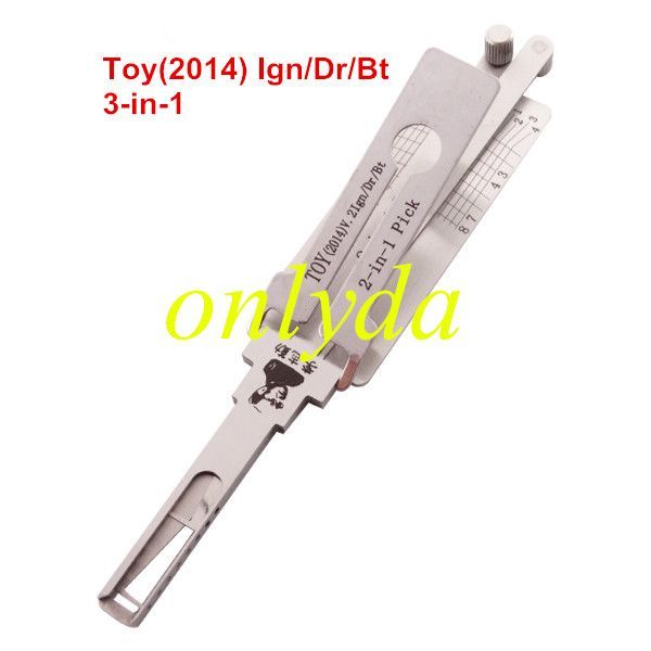 For toyota 4 track TOY2014 V2 2 in 1 tool