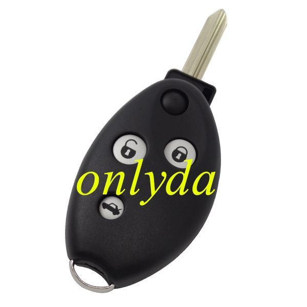 For Citroen 3 button flip remote key blank with SX9 blade