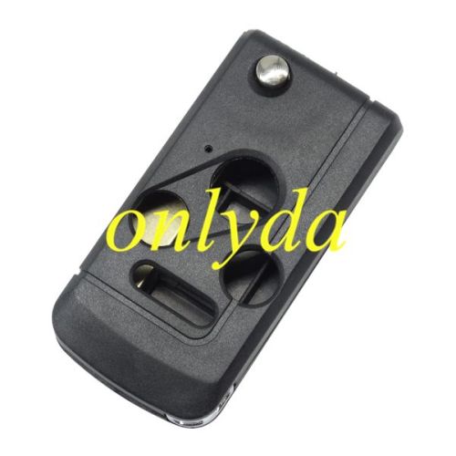 For honda modified 3+1 button remote key blank