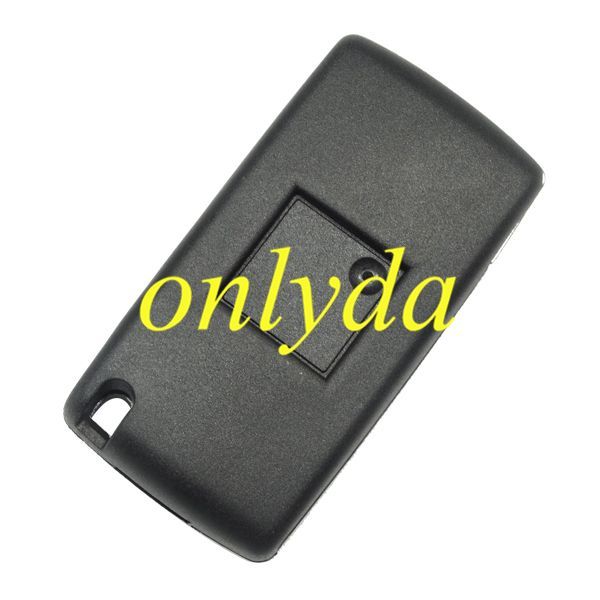 For Citroen 2 button modified remote key blank with HU83 Blade