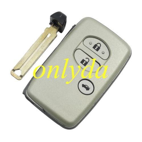 For Toyota crown 3 button key blank