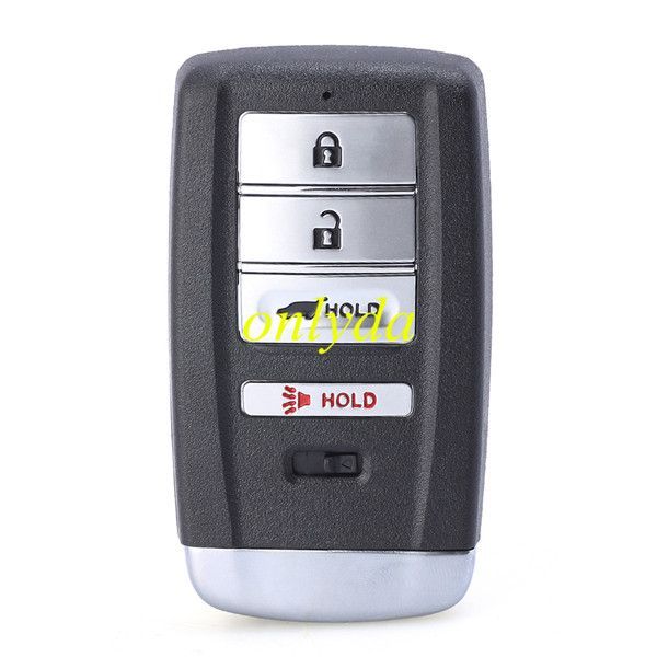 3+1 button Remote Key blank with blade