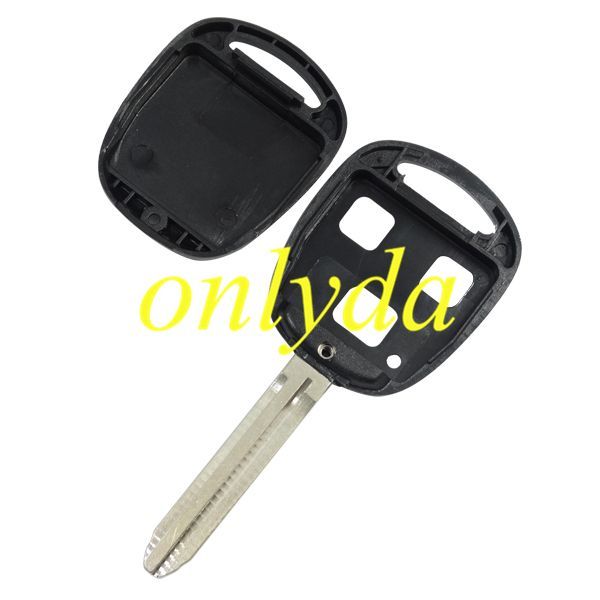 For Toyota 3-Button Remote key blank without -Toy43-SH3