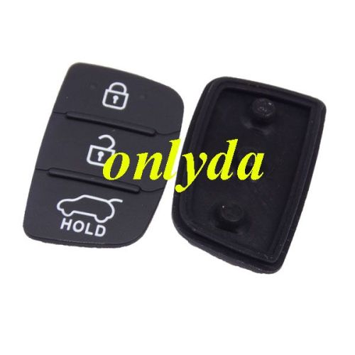 For hyundai 3 button flip key pad with hold on the truck button
