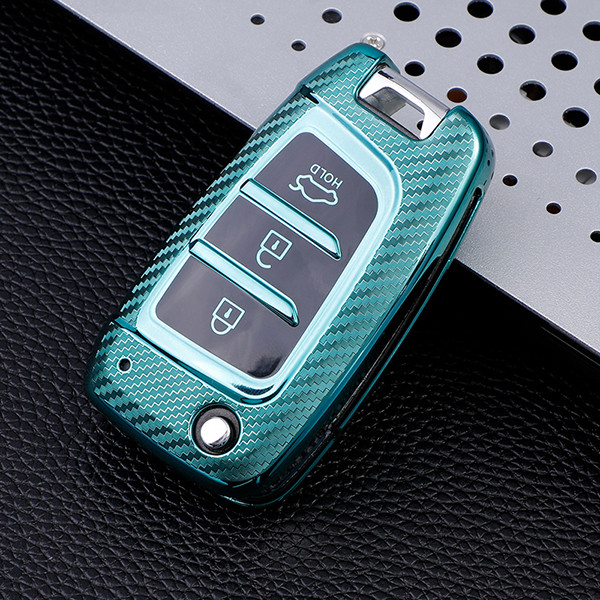 Hyundai Elantra TPU protective key case, Transparent button, please choose the color