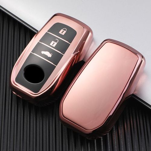 Toyota 3 button TPU protective key case please choose the color