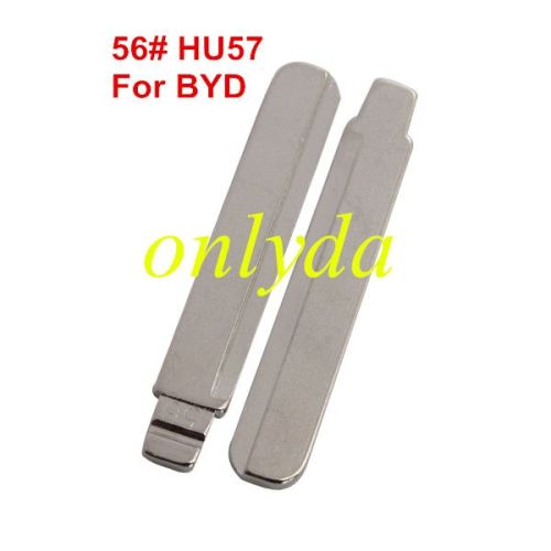 KEYDIY brand key blade 56# HU57 for BYD