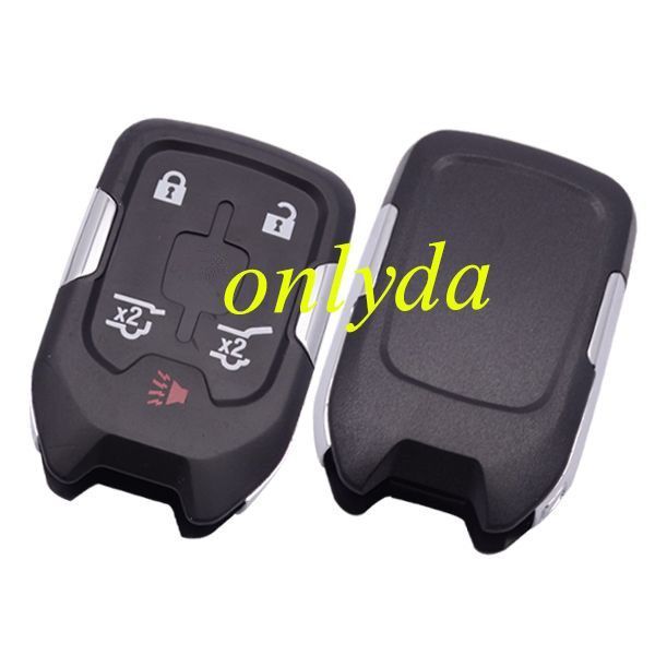 For Chevrolet 4+1 button remote key shell