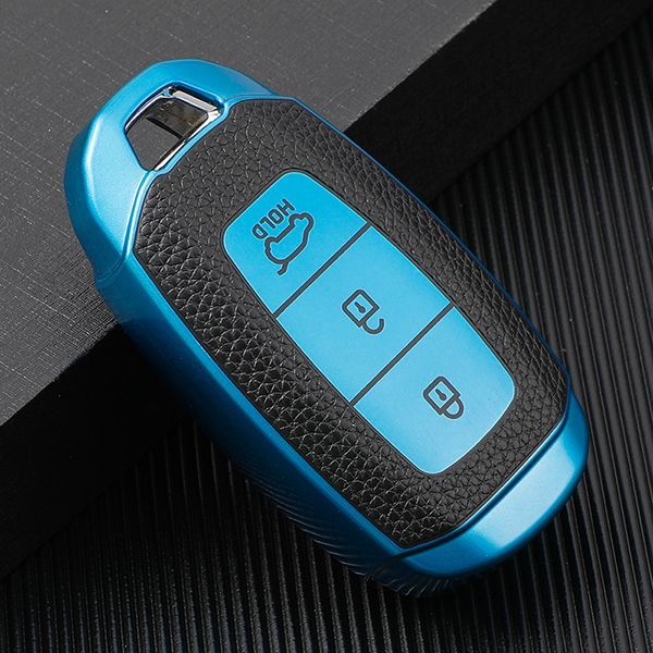 Hyundai 3 button TPU protective key case,please choose the color