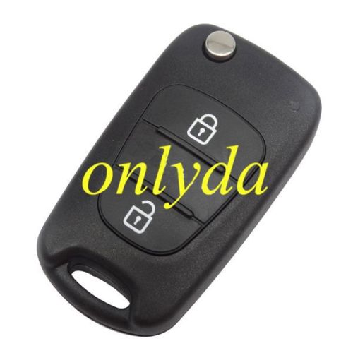 For hyun Verna 2 button remote key blank