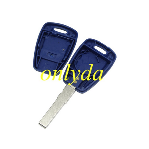 For FIAT remote key blank &1 button in blue color (Can put TPX long chip inside) no logo