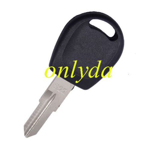 For Chery transponder key blank with short right blade S22