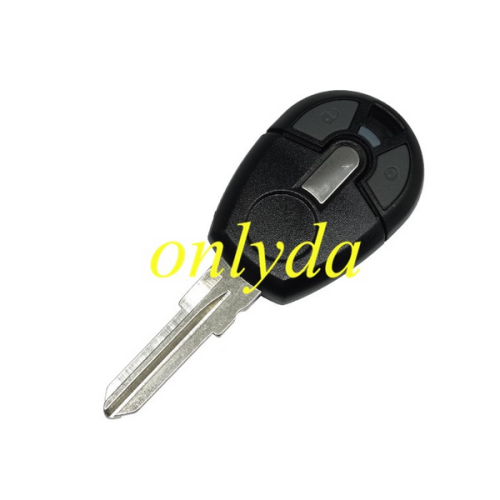 For fiat 2 button remote key blank with Toy47 blade(blade part can be separated)