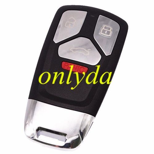 3+1 button remote key blank with blade