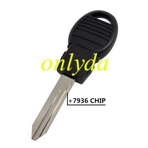 For Chrysler transponder key with 7936 chip