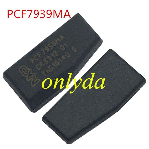 Transponder chip PCF 7939MA chip carbon