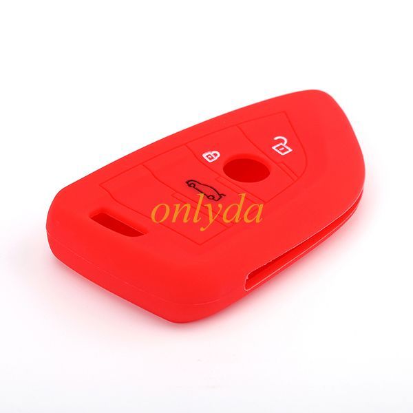 BMW 3 button silicon case , Please choose the color, (Black MOQ 5 pcs; Blue, Red and other colorful Type MOQ 50 pcs)