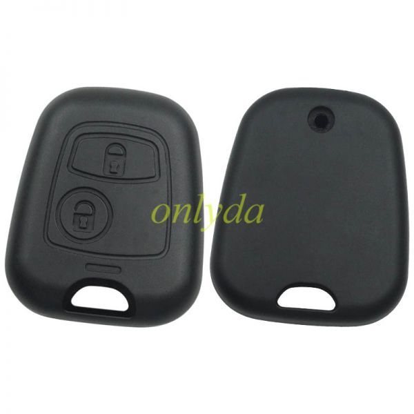 For Citroen 2 button remote key without