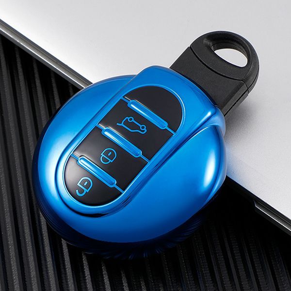 BMW MINI cooper R55/R56/R60 3 button TPU protecive key case ,please choose the color