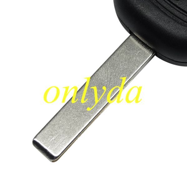 For citroen 2 button remote key blank with hu8 blade with metal lo