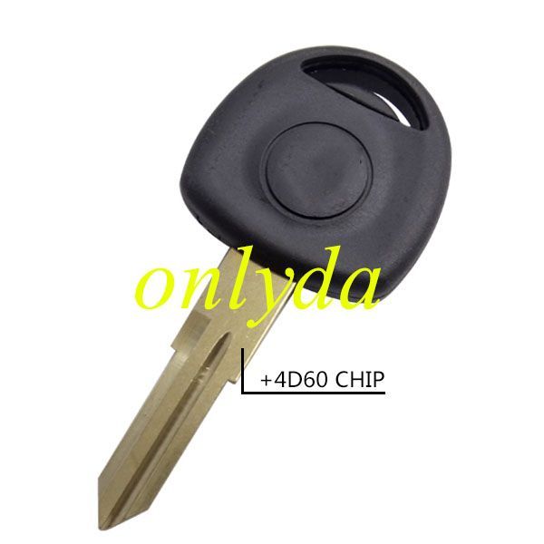 For transponder key right blade with 4D60 chip