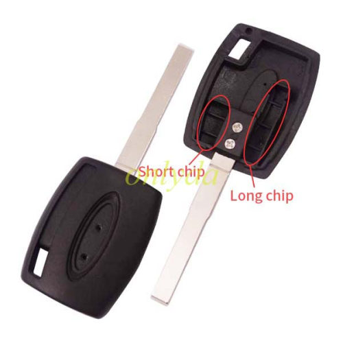 Ford transponder key with 4D83 long chip